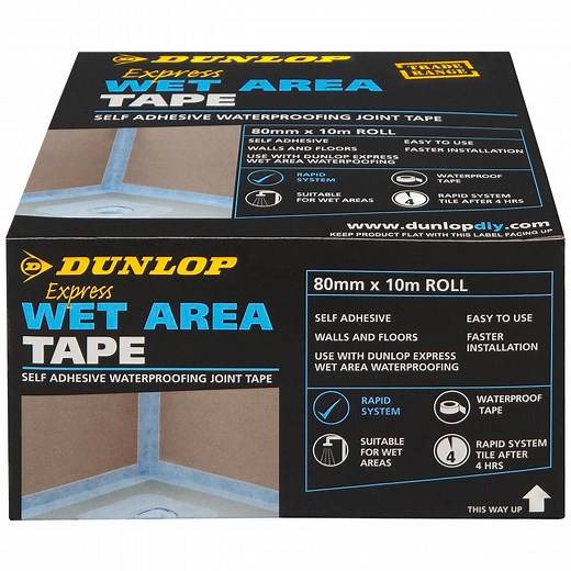 Dunlop 10m Express Wet Area Waterproofing Tape