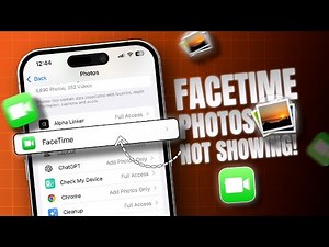How To Fix FaceTime Photos Not Showing on iPhone | Facetime Photos Not Saving on iPhone