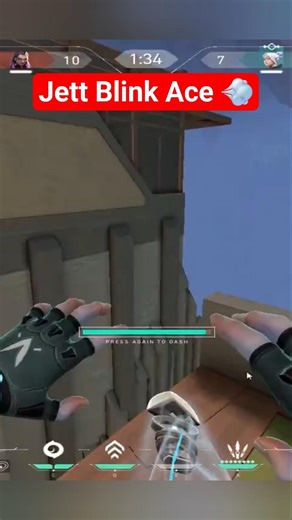 Jett Blink Ace 💨 #valorant