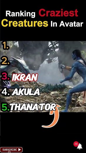 Avatar's Top 5 Creatures RANKED