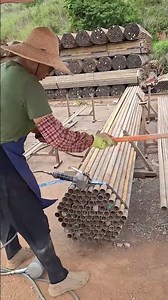 Fast scrap steel pipe bundling made simple