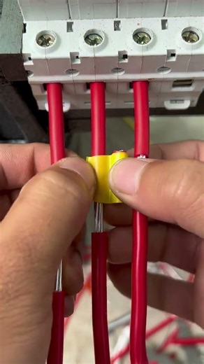How To Wrap Tape On Electrical Wire | Proper Insulation Method #shortvideo #tape #wire