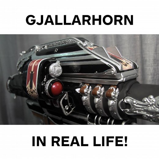 502K views · 2.8K shares | Check out this awesome life sized replica of the Iron Gjallarhorn by McFarlane Toys | IGN | Facebook