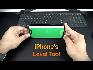 How To Use iPhone Surface Level Tool In Measure app