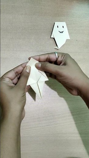 Easy Paper Ghost Origami 👻🎨