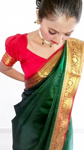 509K views · 1.7K reactions | Saree draping tips & tricks for beginners ❤️ #wishlinked #sareelove #sareedraping #saree #ranijadhav #reelfb #reel #reelsinstagram #viral #sarees #sareeindia #reelstrending #viral #vedio | Gayatri D Jadhav | Facebook