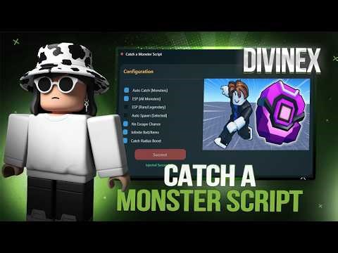 Catch A Monster Script - Auto Catch, Auto Dungeon, Auto Heal, Auto Attack And More
