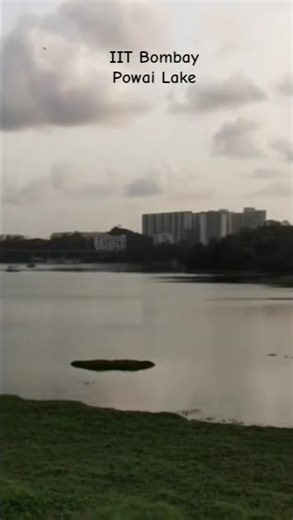 This view is reserved for those who don’t quit. See you at Powai Lake? 🌅 #IITBombay