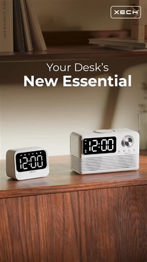 Time that sounds better ⏰ Meet XECH EON & EON MAX — smart clock speakers that wake you right, power your devices, and set the vibe. From desk to bedside, it’s time, sound, and style—perfectly in sync. #XECH #EON #EONMAX #amazonfinds #livingthexechlife | Xech.in | Facebook