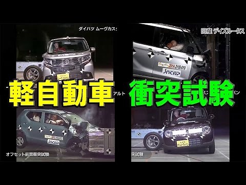 Japanese K-Car, Crush Test Compilation