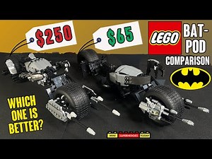 COMPARISON: $200 LEGO Bat-Pod vs $65 Bat-Pod (2015 VIP Promo vs 2024 Set)