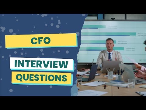 CFO Interview Questions (with answers & tips)