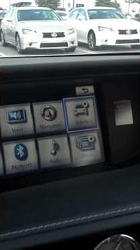 2013 Lexus ES350 park assist description & operation