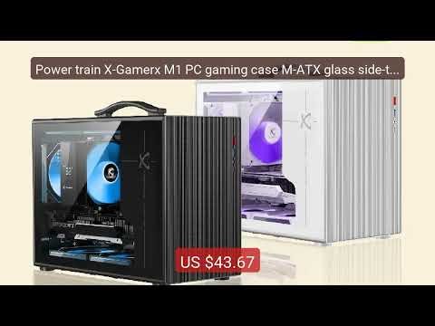 Power train X-Gamerx M1 PC gaming case M-ATX glass side-transp... — Hot Deal 2026 | Limited Offer!