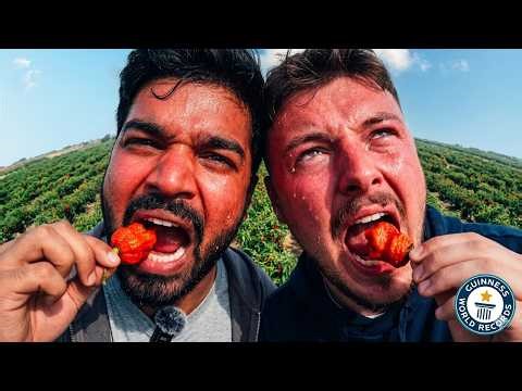 We Ate The Worlds HOTTEST Chilli (Instant Regret!)