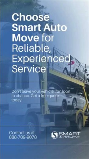 Smart Auto Move 🚗 | Reliable, Nationwide Car Shipping You Can Trust