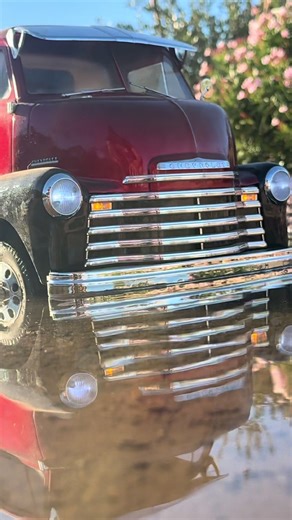 We had a little flooding on some of the scale roadways I frequent with my RCs thanks to #huricane Pricilla, so of course had to get some Beauty reflection shots in before it all dries up. #scalemodel #rccar #cartok #photography @Redcat Racing