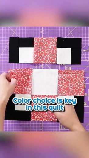 Beginner Friendly 'PLUS' Quilt! #shorts