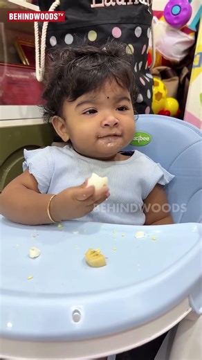 அச்சோ 😘 லட்டு Kutties முட்டை சாப்பிடுறது கூட Cute-தான் 🥰 Cute Kannika Snekan Babies