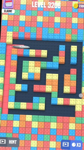 @gaply2025 | Amaze 3206 level #AmazeGame #PuzzleGame #MobileGaming #Gaming #HyperCasual #ColoringGame #StrategyGame #Satisfying #OddlySatisfying... | Instagram