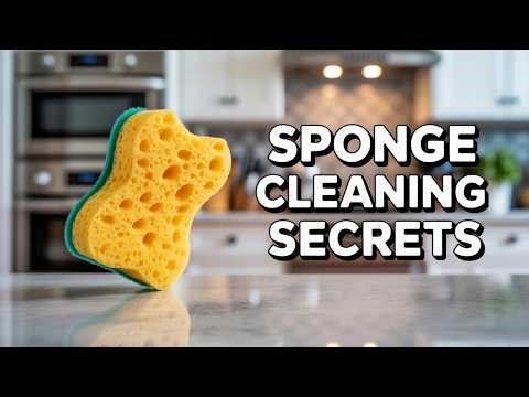 10 Genius Sponge Tricks That Will Change Your Home Cleaning Forever
