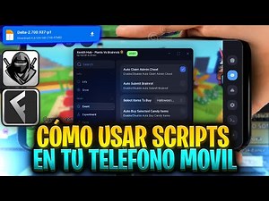 Cómo Descargar el Executor DELTA SIN KEY y Usar SCRIPT en Roblox (CELULAR) Instalar/Colocar Script
