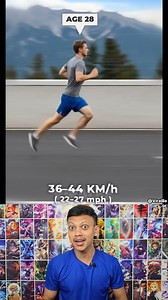 At What Age Do Humans Run the Fastest? 🚀 Most people don’t know this 👀 Your running speed peaks at this age 🏃‍♂️💨 #reelsvideo #age #speed #running #fitness #humanbody #human #fact #jollyforever | JollyForever