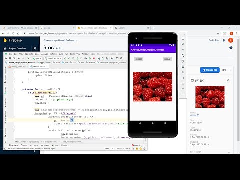 How to Choose File and Upload to Firebase Storage - Android Kotlin
