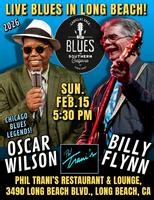 BILLY FLYNN & OSCAR WILSON BAND - Chicago Blues Legends - in Long Beach!