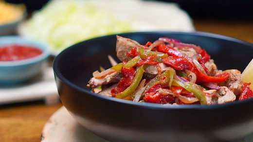 Copycat Applebee’s Sizzling Skillet Fajitas Recipe