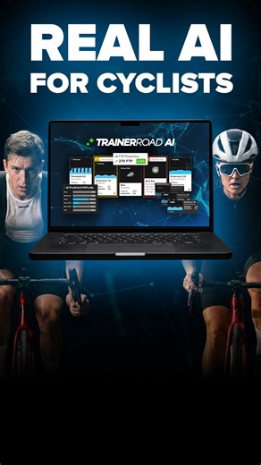 TrainerRoad | 🚴‍♂️ TrainerRoad AI is the next generation of cycling training from TrainerRoad. Built from the ground up on millions of rides from real... | Instagram