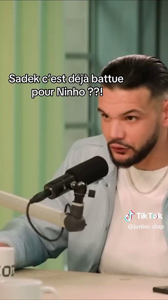Sadek parle de son amitié avec Ninho et des combats