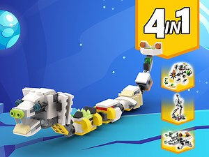 LEGO MOC-77170 31115 Snake Alternative Build (Creator > Creator 3-in-1 2021)