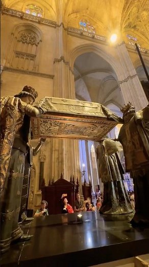 Tomb Christopher COLUMBUS, Catedral de Sevilla #sevilla #spain