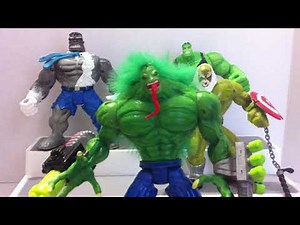 Hulk Transformations figures review Part I