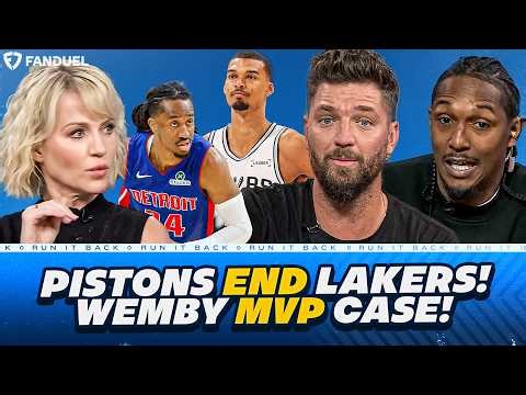 Pistons END Lakers Win Streak! + Wemby Makes Case For MVP!