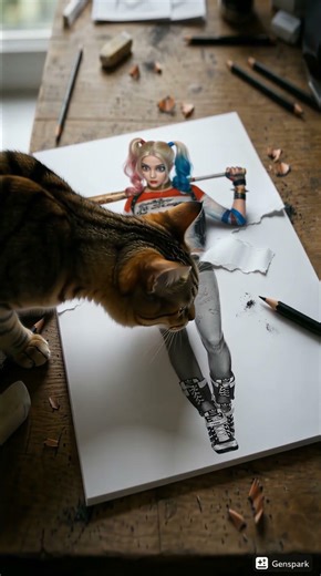 She Came Out of the Drawing… 😳 | Paper Alive