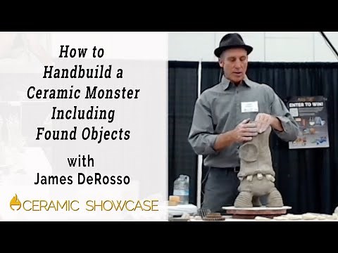 How to Hand-build a Ceramic Monster Including Found Objects