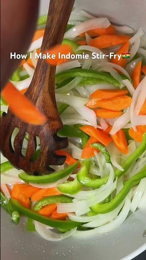 How I Make My Go-To Indomie Stir-Fry🇬🇭😋 #indomie #ghanaianfood #easyrecipe