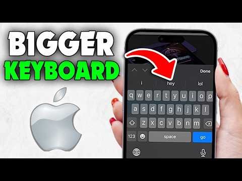 How to Get iPhone Bigger Keyboard (2026)