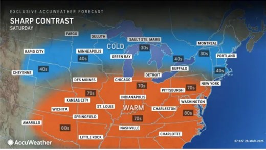 N.J. weather: Temperatures to soar into 70s this weekend