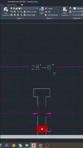 Modern 30x50 House Design in AutoCAD | Stylish First Floor | #autocad #trending #shorts #foryou
