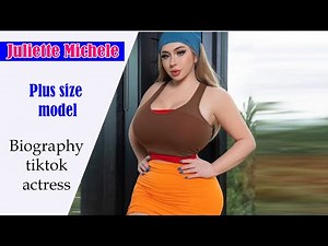 Plus size model Juliette Michele Biography #tiktok #actress