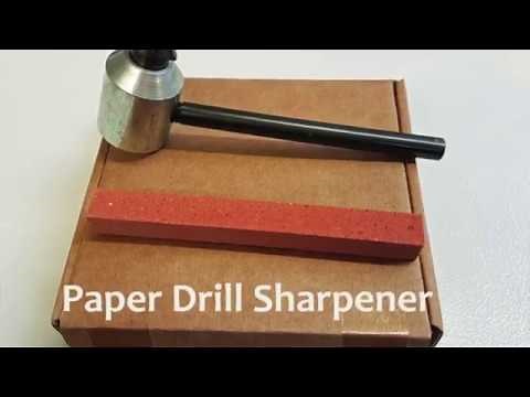 Paper Drill Sharpener