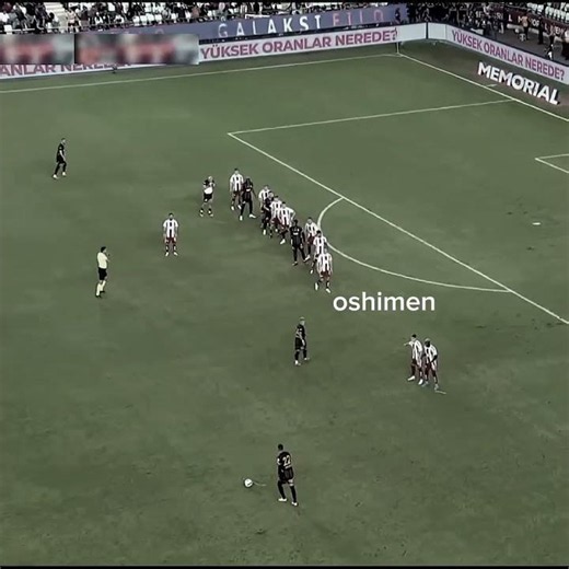 a dangerous striker 'oshimen ' #sports