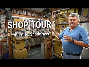 Shop Tour of Alex Snodgrass's Shop | Bandsaw Master