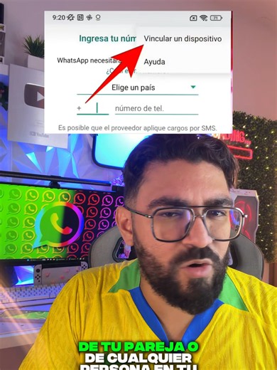 Vincula el WhatsApp de tu pareja de una forma sencilla. #trucoswhatsapp #whatsapp #viral #fyp