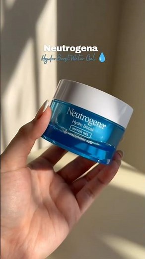The Neutrogena Hydro Boost Water Gel 💧 #skincare #kbeauty #koreanskincare