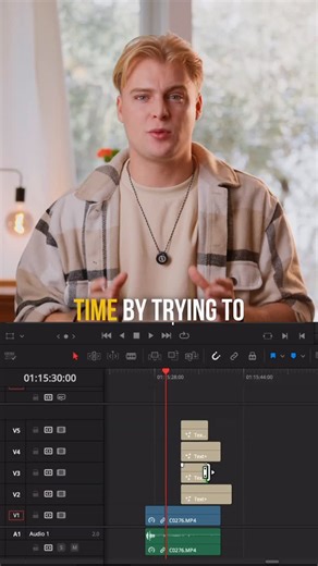 Julian Woldan | FILMMAKER on Instagram: "How to match the endings of your Clip automatically in DaVinci Resolve"