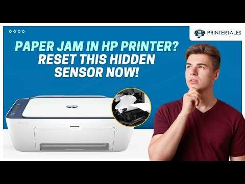 HP Paper Jam Error Won't Clear — How to Reset the Jam Sensor? | Printer Tales